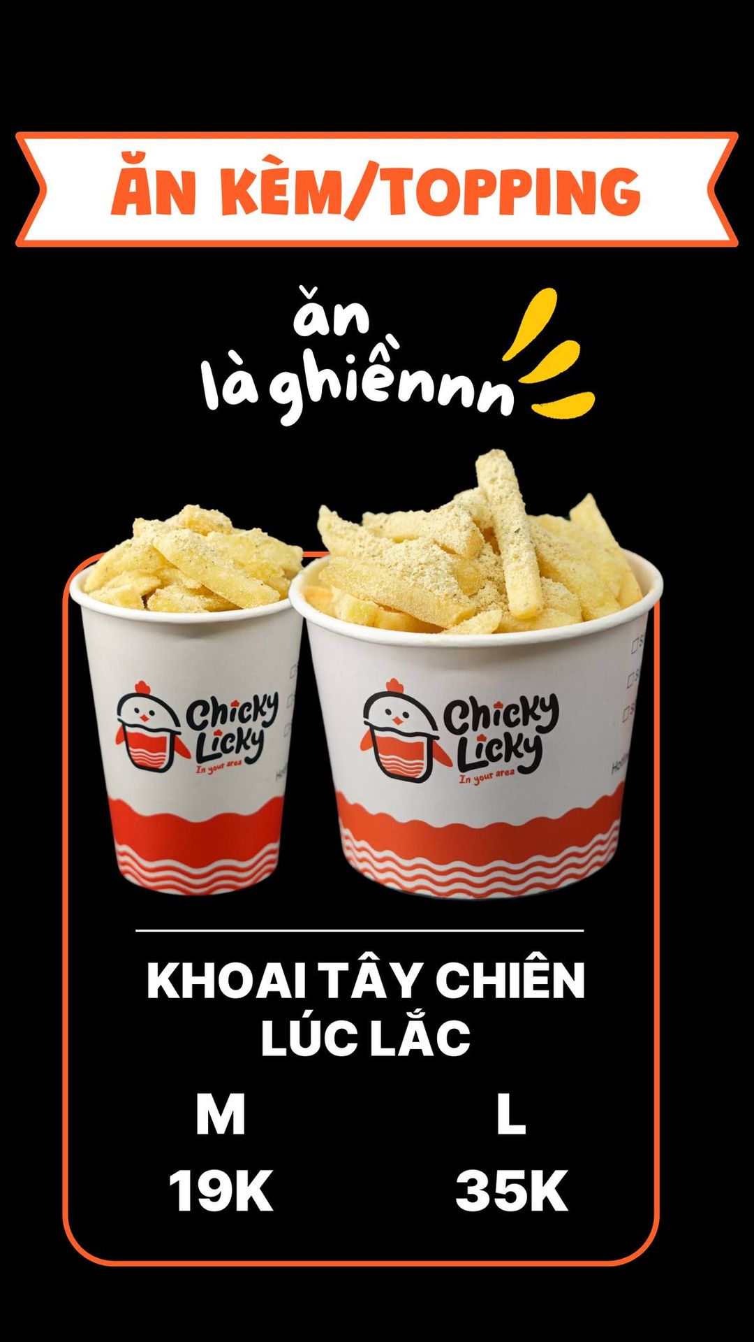 Chicky Licky Menu Gà Rán Chicky Licky